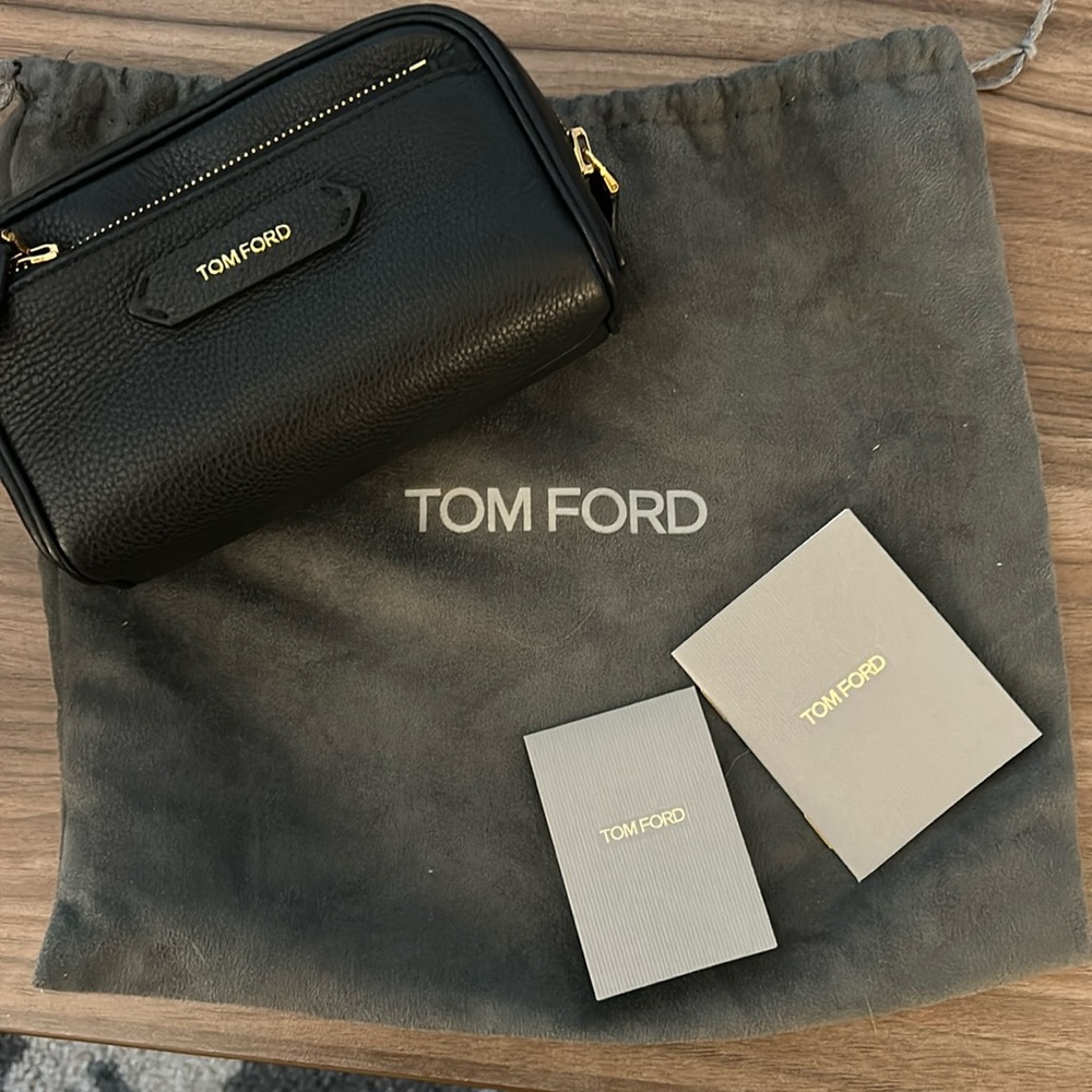 HUGE SALE!! TOM FORD pebble leather small bag